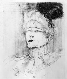 ジャンヌグラニエ、1898年 作： Henri de Toulouse Lautrec